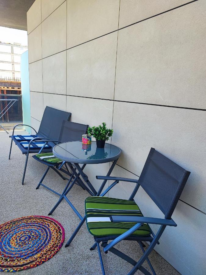 Apartament Studio Teo Blue In Mamaia Nord Năvodari Kültér fotó