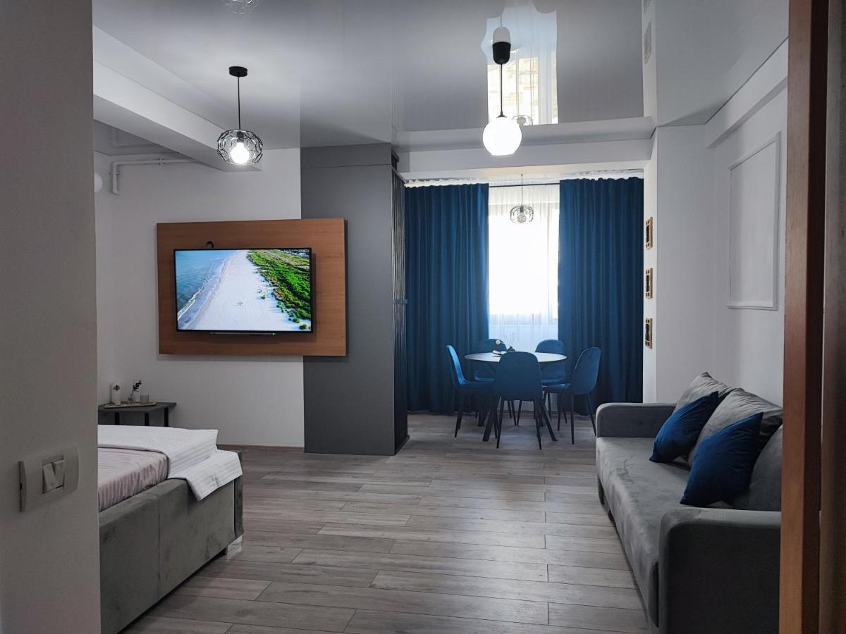 Apartament Studio Teo Blue In Mamaia Nord Năvodari Kültér fotó