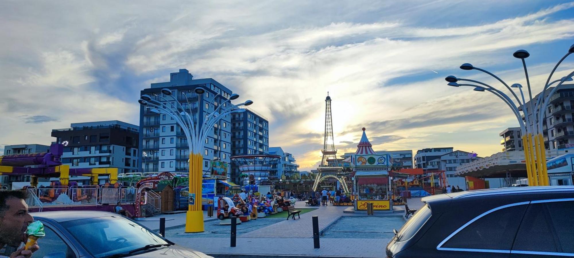 Apartament Studio Teo Blue In Mamaia Nord Năvodari Kültér fotó